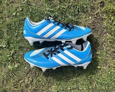 Rare Adidas Predator Incurza Rugby Boots SG - UK Size 6.5 - Solar Blue