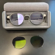 Even Realities G1 AI AR Smart Glasses Non-Prescription Lenses + Clip Included