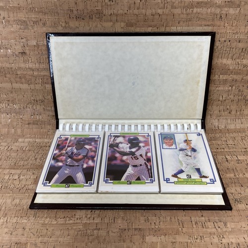 1984 Donruss Champions Oversize Baseball Card Set of 60 With Binder And Sleeves