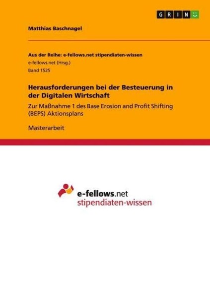 Herausforderungen Bei Der Besteuerung In Der Digitalen Wirtschaft Matthias Basch-image
