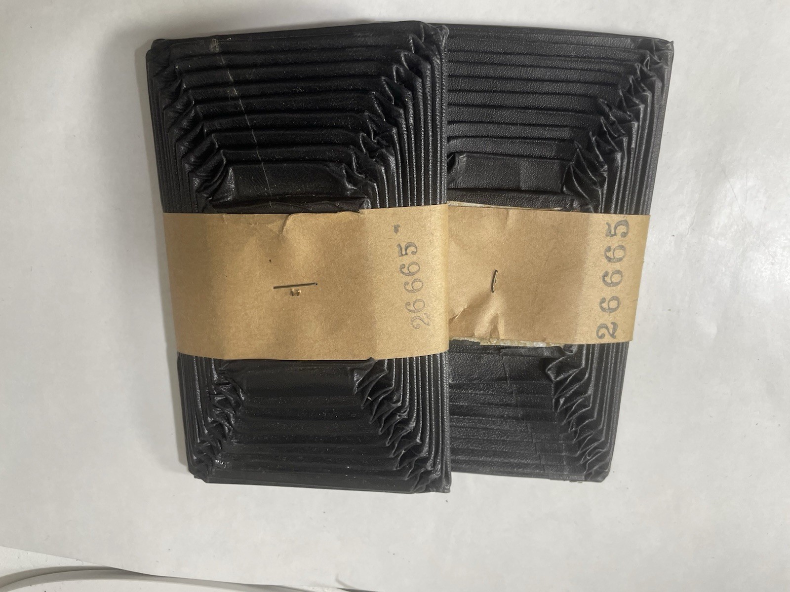 Set of 2 NOS Replacement Bellows for Kodak No. 2C Autographic -  3 ⅜" x 5 ⅜"