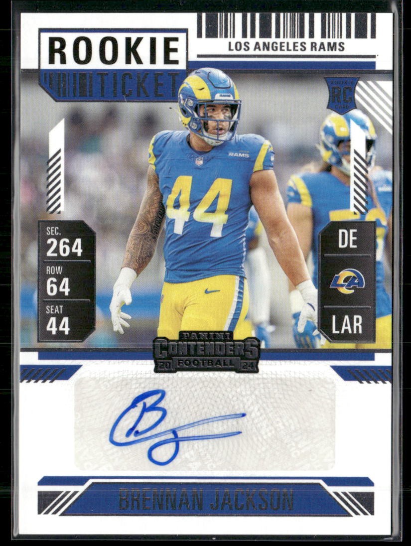 Brennan Jackson Panini Contenders #292 Base