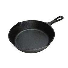 Lodge 6.5 Inch Cast Iron Skillet. Extra Small Cast Iron Skillet for Stovetop, Ov