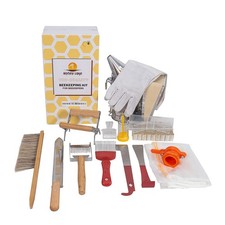 Beekeeping Supplies Bee Smoker Starter Kit, 16 Pcs Bee Keeping Starter Kit Be...