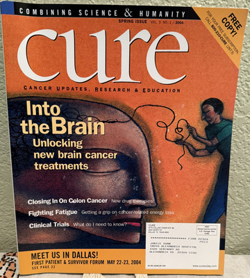 Vinay K Jain / Cure Cancer Updates Research And Education Magazine Spring Issue