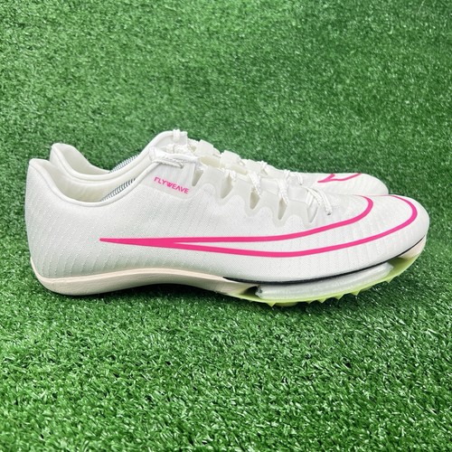 Nike Air Zoom Maxfly Track Cleats Men's Size 13 Fierce Pink DH5359-100 No Spikes - Picture 2 of 17