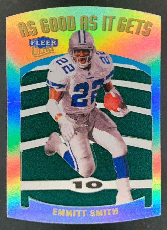 Emmitt Smith 1999 Fleer Ultra As Good As It Gets Cowboys