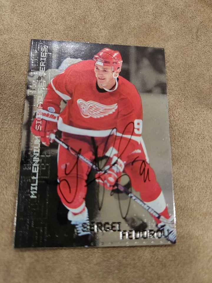 1999 ITG Millennium Signature Series SERGEI FEDOROV Signed AUTO Red Wings HOF SP - Image 4 of 4