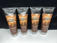 4 PACK--John Frieda BRILLIANT BRUNETTE Color Vibrancy SHAMPOO 8.45 fl oz