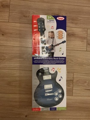 E-Gitarre Spielzeug für Kinder, 6-Saitige, Musikinstrument