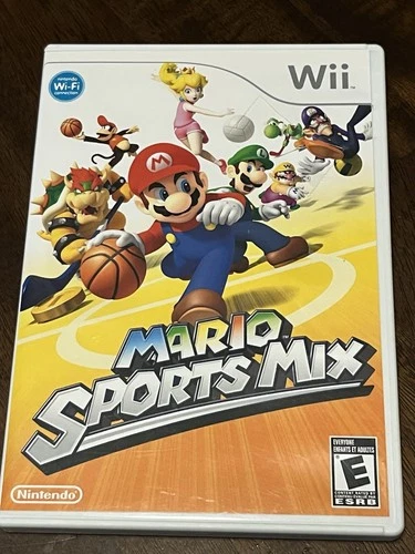 Mario Sports Mix (Nintendo Wii, 2011) Tested W: Manual & Inserts  CIB