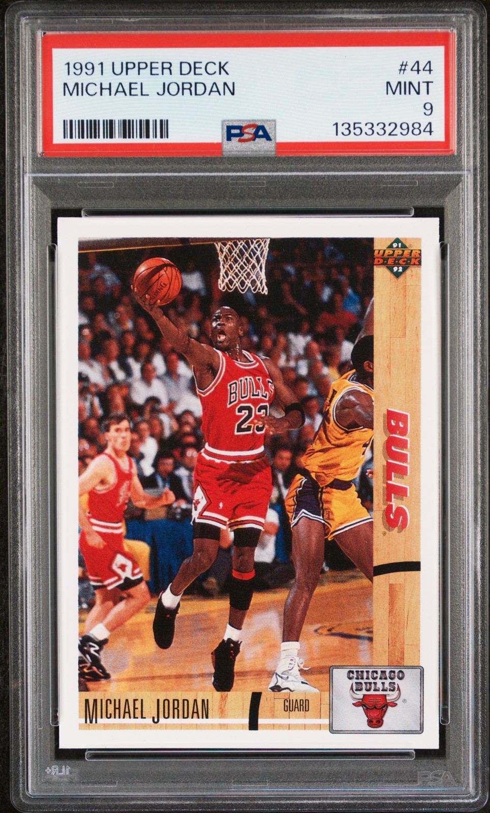 1991 UD #44 MICHAEL JORDAN PSA 9