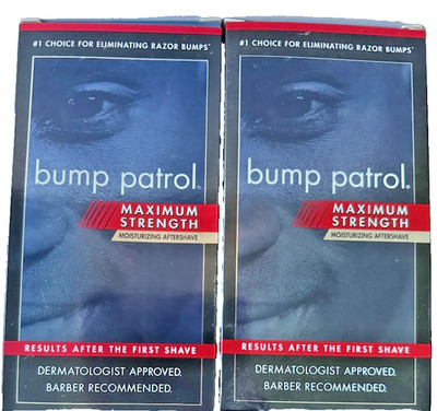 bump patrol Maximum Strength Aftershave  Eliminating Razor Bumps Formula 2 oz(2)