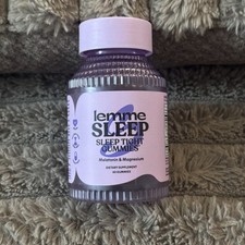 Lemme Sleep - Sleep Tight Gummies Melatonin & Magnesium 60 Count - Exp 2027