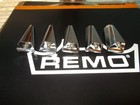 5 TAMA GRANSTAR BASS DRUM LUGS NICE CHROME SUPER CLEAN ! N.R. — photo 1