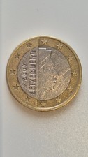 Luxembourg - 1 EURO COIN 2002  - Grand Duke Henri Possible Mint Error