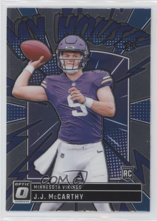 2024 Panini Donruss Optic My House! JJ McCarthy #6 1k90