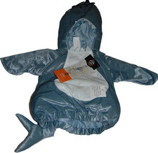  NWT HYDE AND SEEK Shark Halloween Costume Size 6-12 Months Super Cute FS: 