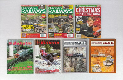 GARDEN RAILWAYS & BULLETIN/NARROW GAUAGE Magazine Lot of 7 Train Issues