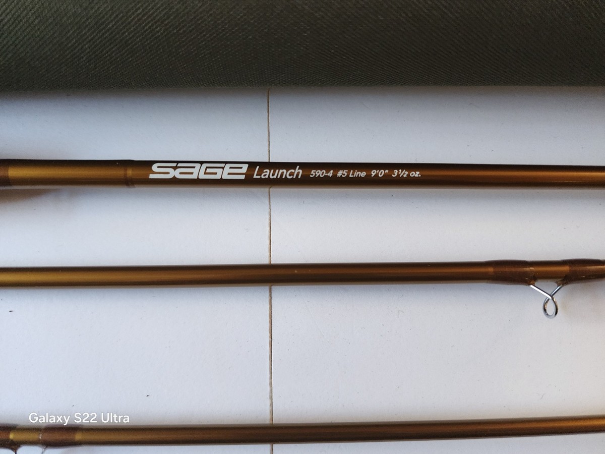 Sage Launch 590-4 Fly Fishing Rod | eBay