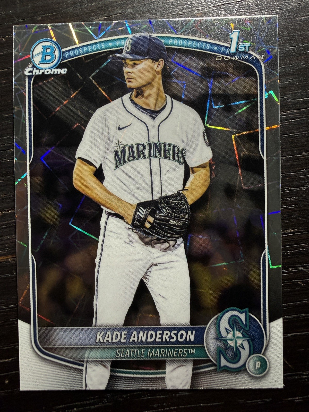 2025 Bowman Draft Chrome Kade Anderson Lazer Refractor - #BDC-3 Mariners 1st