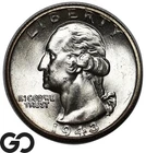 1943-D Washington Quarter, Very Lustrous Superb Gem BU++