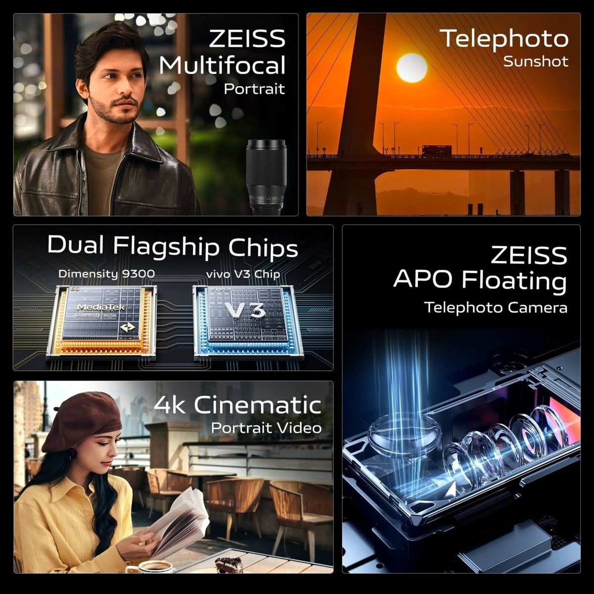 vivo X100 PRO 5G (512GB 16GB RAM)6.78