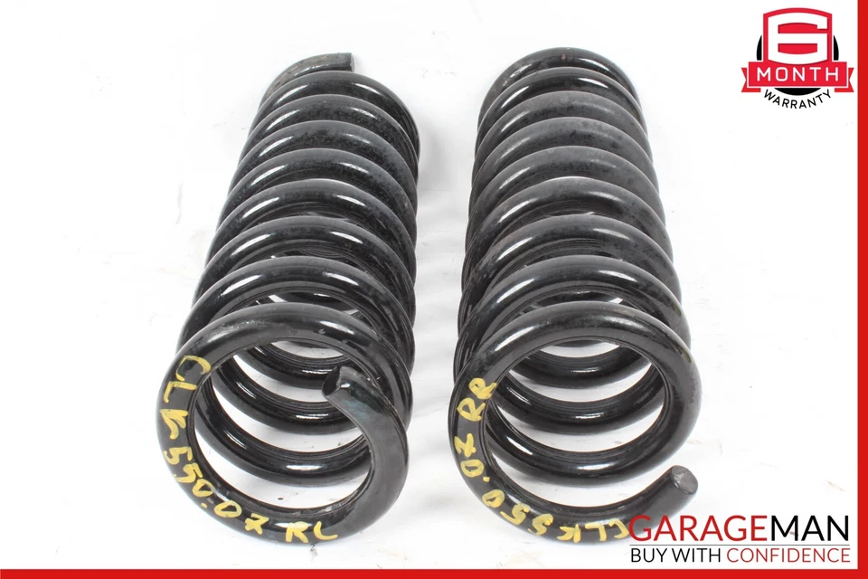 03-09 Juego de muelles helicoidales amortiguador trasero izquierdo y derecho mercedes w209 clk550 fabricante de equipos originales Foto 3 de 4