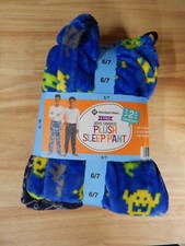 Member's Mark 2 pack Boy's Easy Pull-On Favorite Plush Sleep Pants-Gaming-6/7-