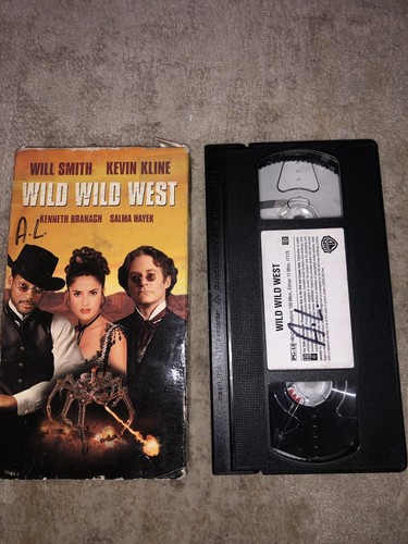Wild Wild West VHS Video Will Smith Kevin Kline Kenneth Branagh Salma Hayek - Picture 1 of 4