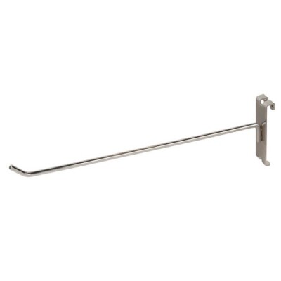 Econoco GW/H12 Grid Panel Hook - Chrome (Pack of 96)