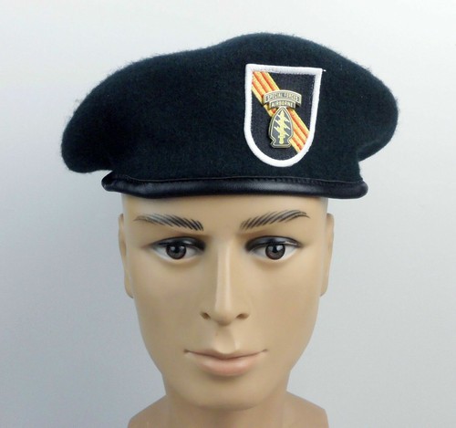 WOOL BERET GREEN CAP HAT 