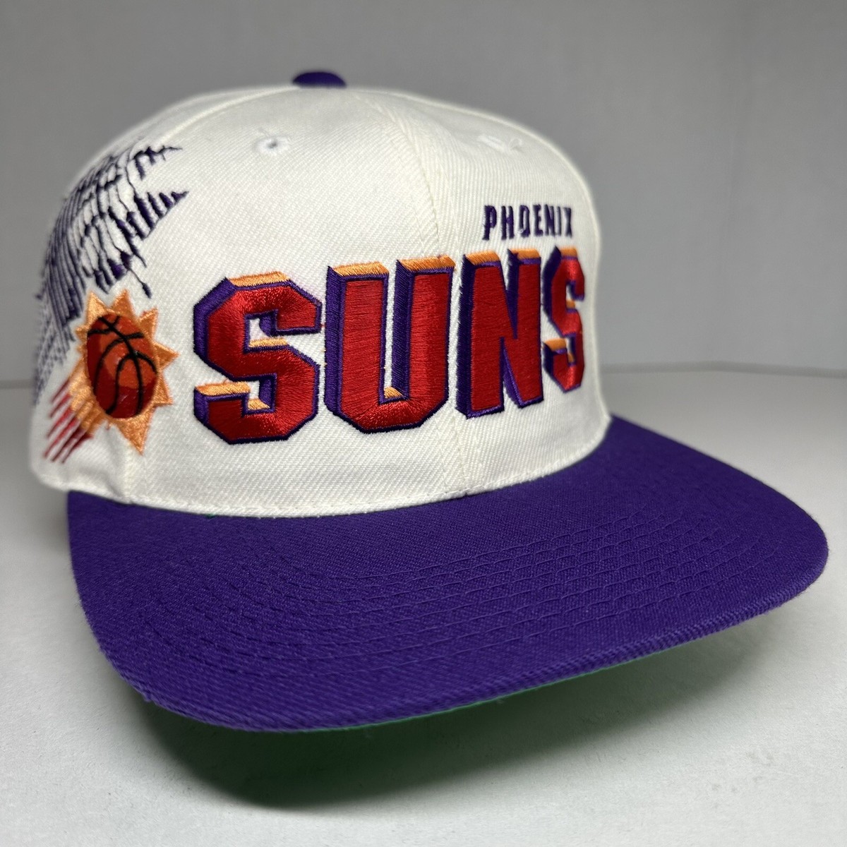 Vintage Phoenix Suns Sports Specialties Shadow Snapback Hat Cap