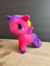 Tokidoki Mermaid Unicorn Oceania Mermicorno Plush Pink Purple Seahorse 9"