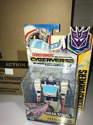 Transformers Cyberverse DEADLOCK FIGURE WARRIOR CLASS POWER OF THE SPARK