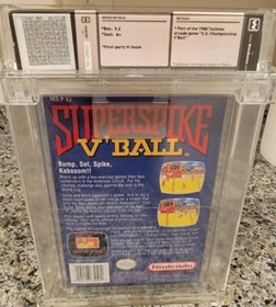 Nintendo NES Super Spike V'Ball WATA 9.2 A+