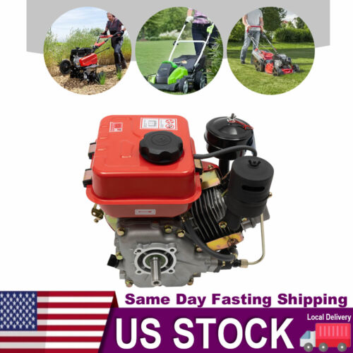 4-Stroke 6 HP Engine Single Cylinder Air Cooled For Small Agricultural Machinery