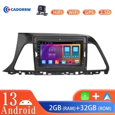 Android 13 Car Radio Stereo Carplay GPS Navi DSP For Hyundai Sonata LF 2015-2017