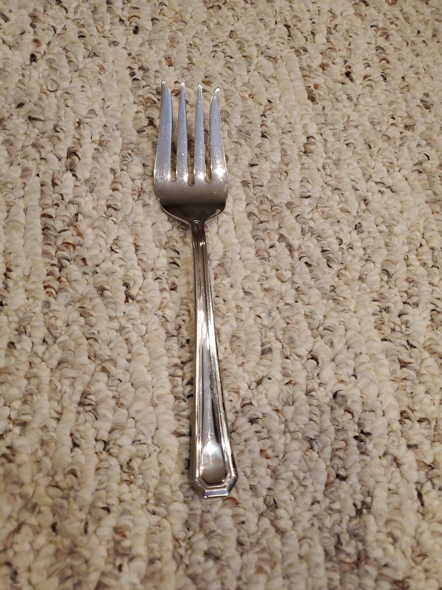 Gorham 18/10 Glossy Stainless FAIRVIEW meat fork flatware