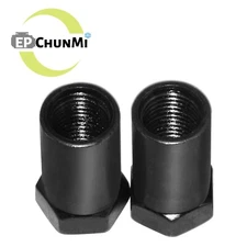 EPChunMi 2PCS Rocker Arm Nuts 7/16-20 .600"x1.125" Poly Lock for Roller Rockers