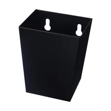 Black Bottle Cap Catcher Wall Mounted Beer Top Bucket Holder Stainless Steel ...