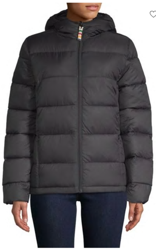 HBC Down Puffer Women's Coat IVORY 