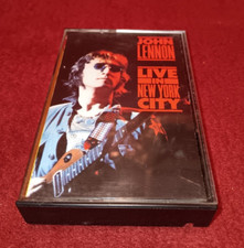 John Lennon Live In New York City Cassette Capitol 1986 Concert 1972 Tested Read