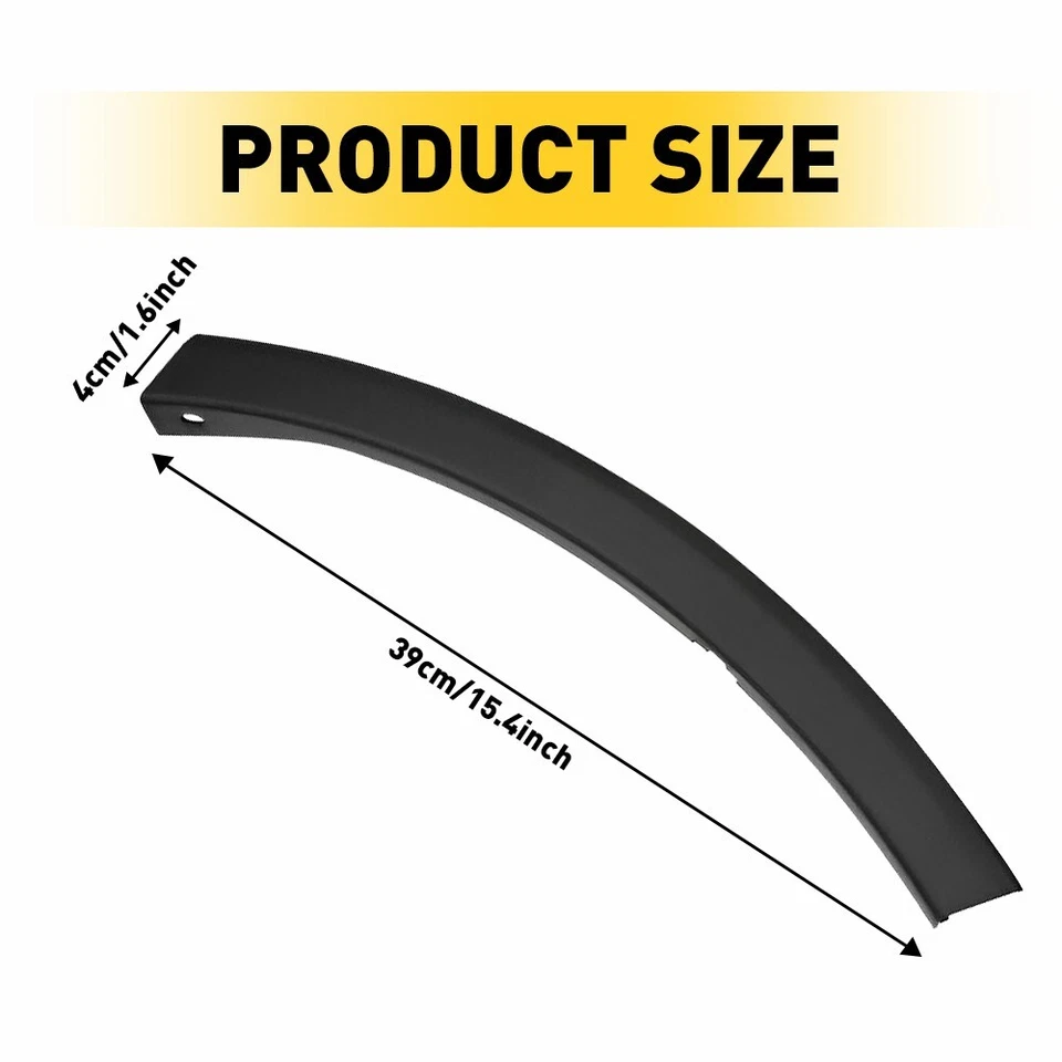 Moldura de guardabarros de parachoques delantero lado derecho para Toyota RAV4 2013 2014 2015 Foto 2 de 4