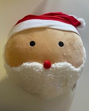 personalised santa led light up cushion 