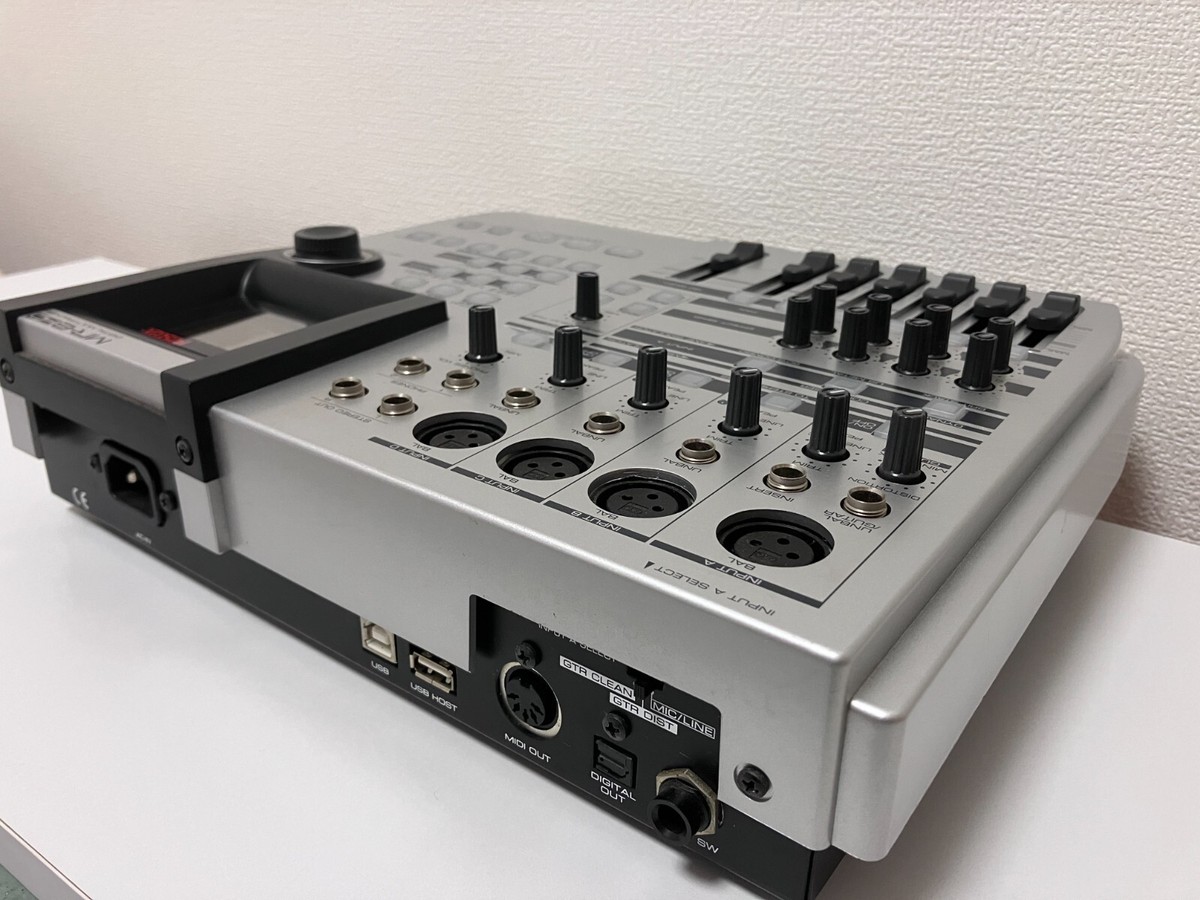 Silver Fostex MR-8HD Digital Multitrack Recorder MR8HD From