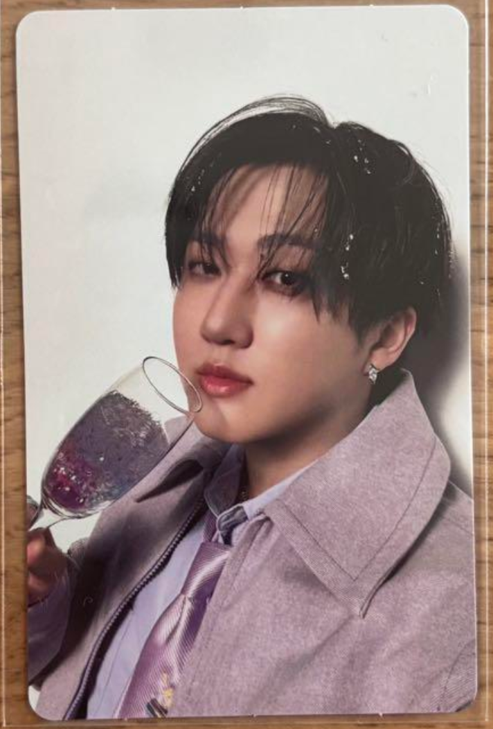 Stray Kids photo card Trading Card Hollow JAPAN Album B ver