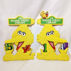 Vintage Sesame Street BIG BIRD Bookends Funk & Wagnalls Muppets Inc