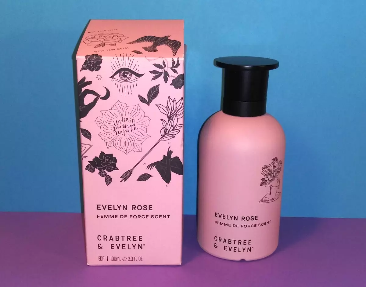 CRABTREE EVELYN ROSE Femme de Force Scent Eau de Parfum EDP 100ml 3.3oz NEW