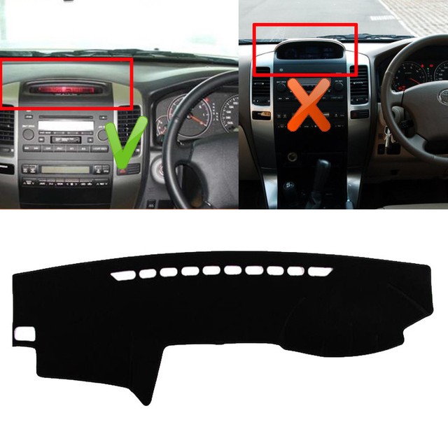 For Toyota Prado Lexus GX470 J120 20032009 Dash Mat Dashboard Cover